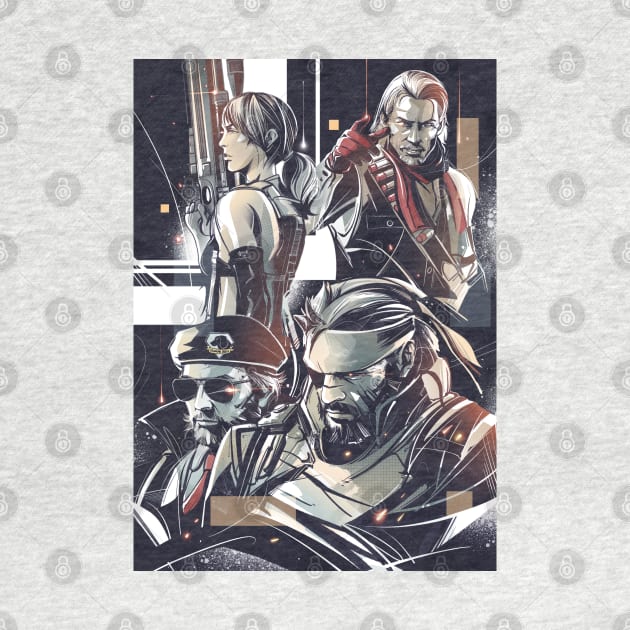 MGSV - The Diamond Dogs by Vector Volt